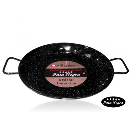 Plat à Paella émaillé 38cm - Spécial induction Garcima
