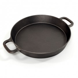 Poêle géante 50cm en fonte avec 2 poignées