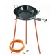 Kit à friture 18 litres - Poêle émaillée creuse 50 cm