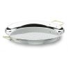 Plat à Paella 38cm en inox pour 8 personnes