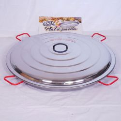 Plat à Paella + couvercle 90 cm pour 50 personnes - Garcima
