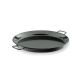 Plat à Paella Garcima émaillé 46cm + couvercle inox pour 12 personnes
