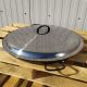 Plat à Paella Garcima émaillé 42cm + couvercle inox pour 10 personnes