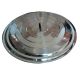 Plat à Paella 80cm en inox + couvercle inox pour 40 personnes 