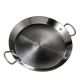 Plat à Paella inox 32cm spécial induction + couvercle pour 5 personnes