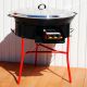 Kit cuisson -bbq70 - Plat fonte 80cm - 1 séparation