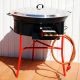 Kit cuisson -bbq70 - Plat fonte 80cm - 1 séparation