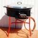 Kit cuisson -bbq70 - Plat fonte 80cm - 1 séparation