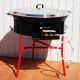 Kit cuisson -bbq70 - Plat fonte 80cm - 1 séparation