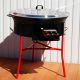Kit cuisson -bbq70 - Plat fonte 80cm - 1 séparation