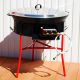 Kit cuisson -bbq70 - Plat fonte 80cm - 1 séparation