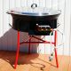 Kit cuisson -bbq70 - Plat fonte 80cm - 1 séparation