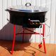 Kit cuisson -bbq70 - Plat fonte 80cm - 1 séparation