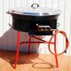 Kit cuisson -bbq70 - Plat fonte 80cm - 1 séparation