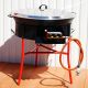 Kit cuisson -bbq70 - Plat fonte 80cm - 1 séparation