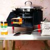 Kit à paella -bbq50 pour 20 personnes - Plat inox - Couvercle