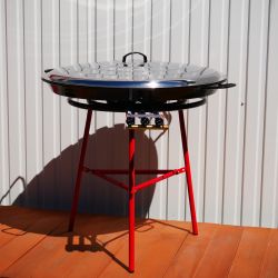 Kit à paella pour 30 personnes - poêle émaillée