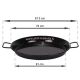 Plat à Paella émaillé 70cm Garcima pour 30 personnes