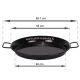 Plat à Paella émaillé 55cm Garcima pour 16 personnes