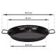 Plat à paella anti adhésive 30cm Garcima - 4 personnes