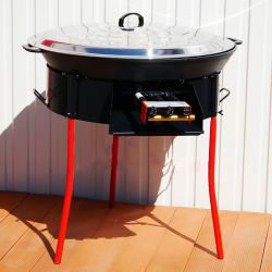 Kit tartiflette -bbq60 - Plat fonte 65cm