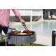 Pare flamme galvanisé pour réchaud. Plat Ø 80 à 100 cm