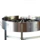 BBQ80 pare flamme inox pour réchauds diamètre 500mm à 700mm