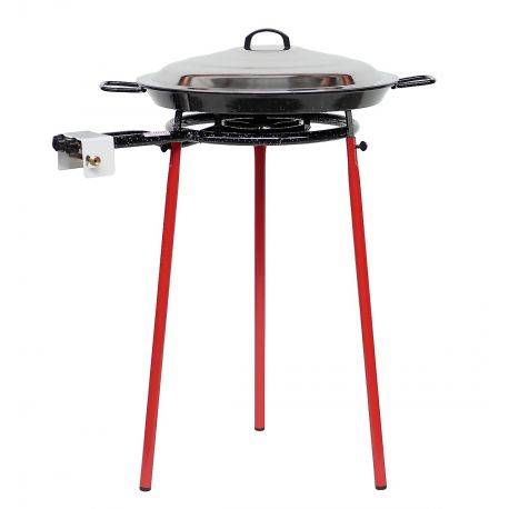 Kit à paella 14 personnes - avec poêle émaillée Garcima