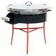 Kit à paella - BBQ70 pour 50 personnes - Plat acier - Couvercle