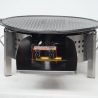 Kit plancha fonte émaillée 65cm - bbq45 inox - Thermocouple 