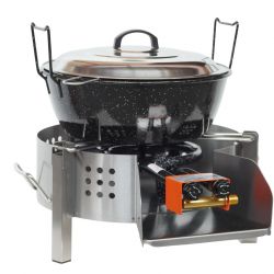 Kit friteuse pro à gaz bbq45- 8 litres - 35cm