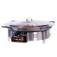 Pare flamme 70cm inox - mini pied - pour réchauds diamètre 400mm à 650mm