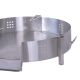 Pare flamme 80 cm INOX avec MINI pied pour réchauds diamètre 500mm à 700mm